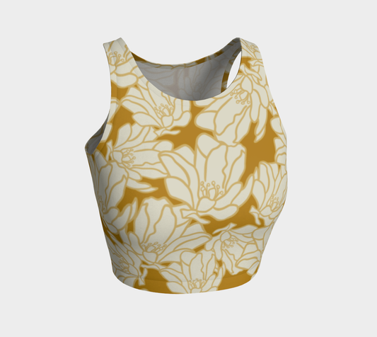 Antique Floral Crop Top