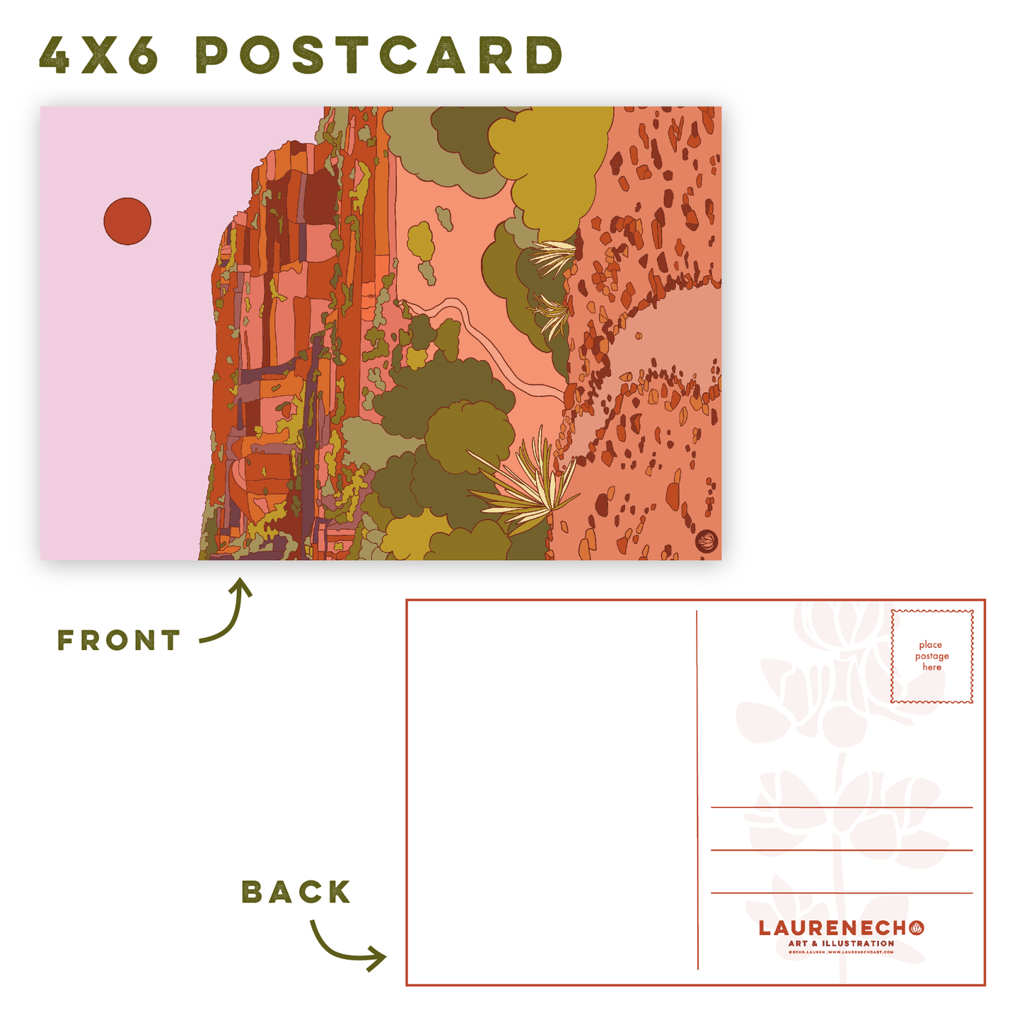 Postcard + Sticker of the Month Club: September!