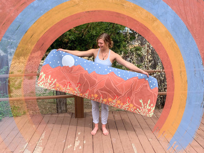 "Eastern Sierras" Yoga Mat