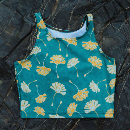Wild Ginkgo Crop Top