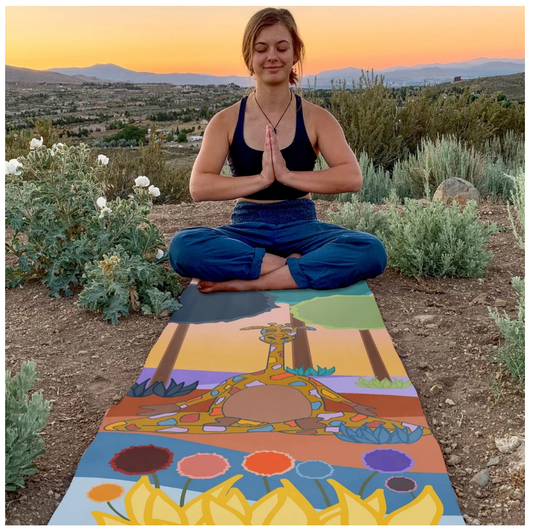 "Meditating Marvin" Yoga Mat
